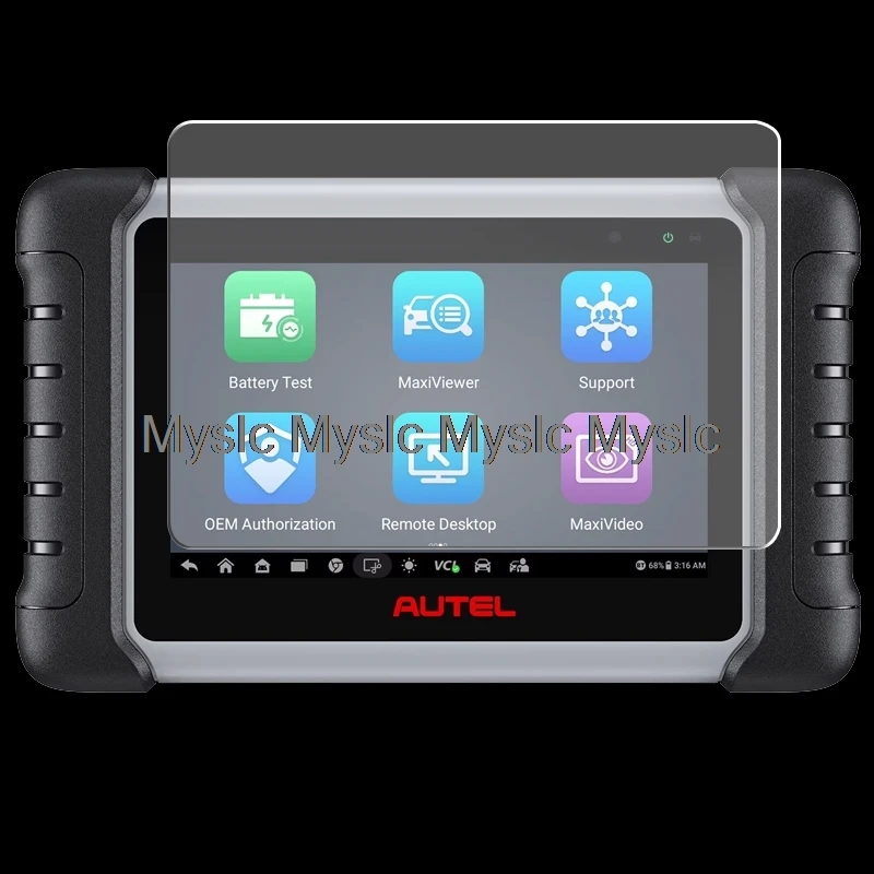 Защитная пленка из закаленного стекла для Autel MK808BT/MK808/MP808/DS808/IM508/MK808TS/MP808TS 7-дюймовый автомобильный диагностический инструмент, код