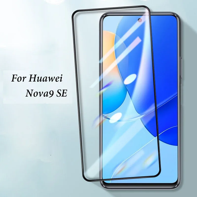 

Защита экрана для Huawei Nova9 SE Nova 9 SE 9SE nova9se, закаленное стекло, ультрапрозрачное защитное безопасное водонепроницаемое стекло