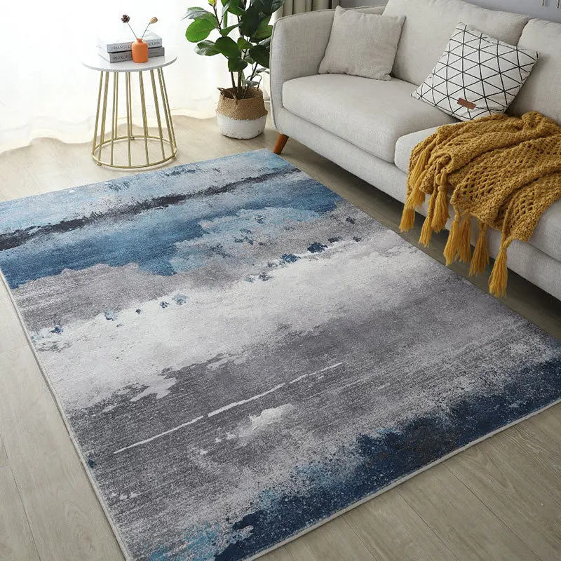 

Home Living Room Full Floor Bedroom Carpet Modern Minimalist Ins Style Bedroom Carpet Living Room Sofa Side Decorative Cushion