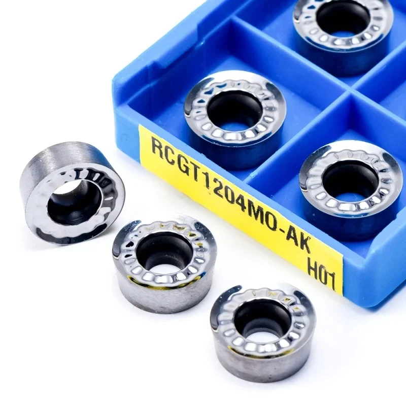 RCGT1204MO AK H01 Токарная вставка из алюминиевого сплава RCGT Оригинальный карбидный