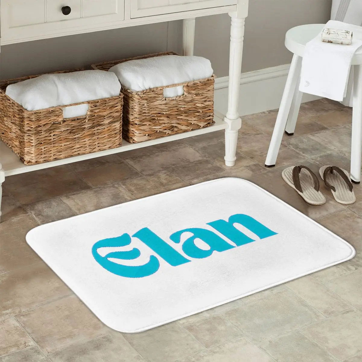 Elan антискользящий водонепроницаемый коврик для ванной