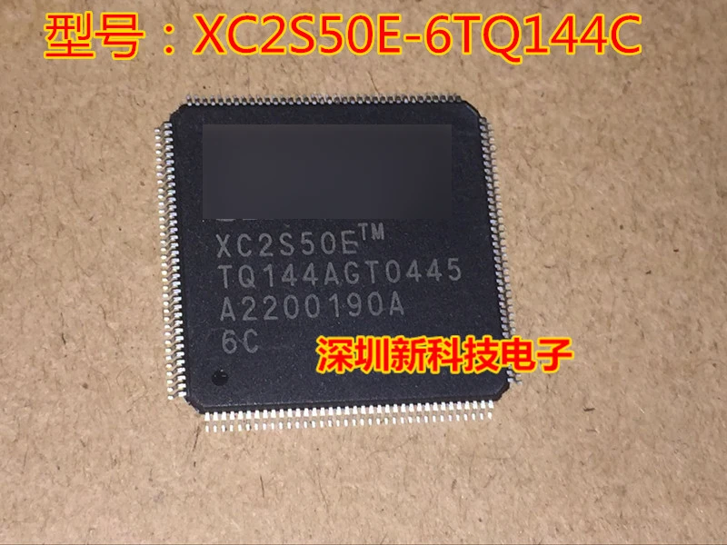 

1PCS/lot XC2S50E-6TQ144C XC2S50E-TQ144 QFP 100% new imported original IC Chips fast delivery