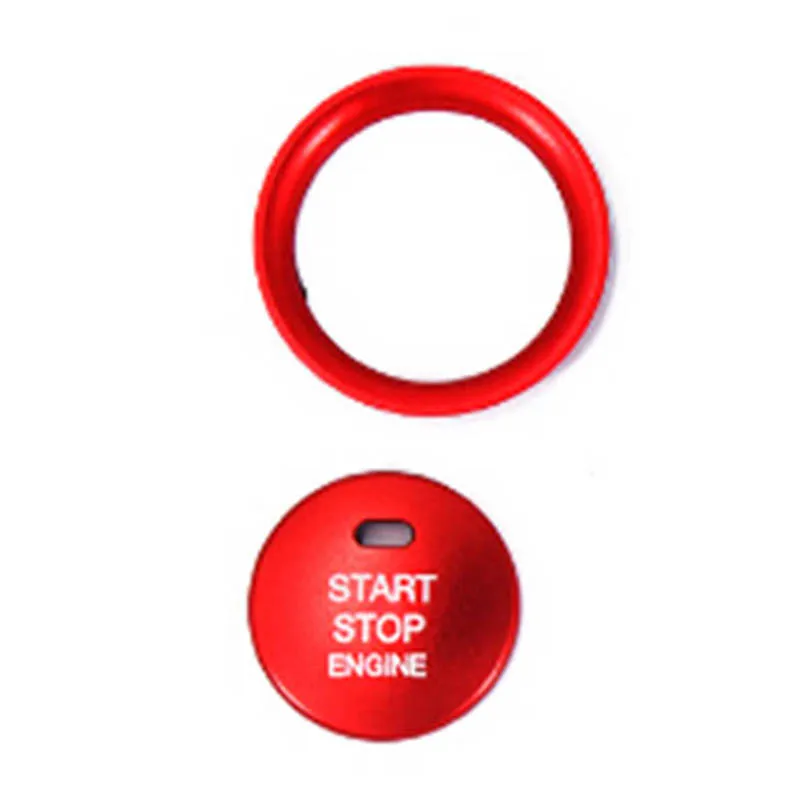 

New Aluminum Alloy Red Cover Ring Engine Stop Button Decoration For Mazda 3 Axela CX-3 CX-4 CX-5 100% Brand New And High Quality