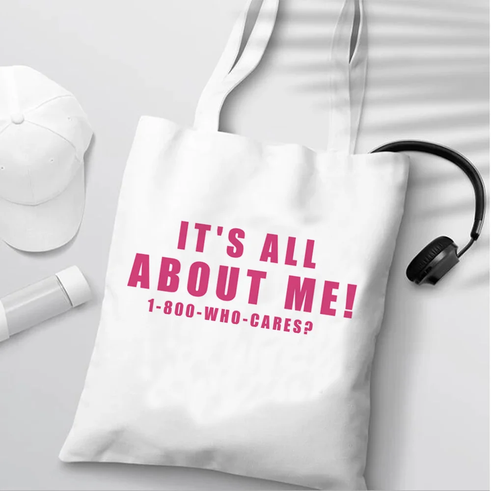 

2000s letter print shopping bag canvas shopper recycle bag bolsas de tela handbag bag cloth sac cabas reusable jute cabas