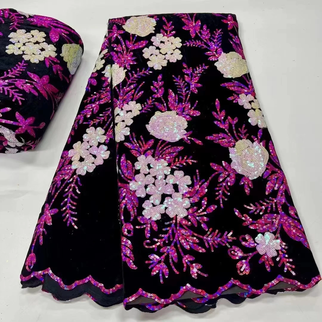 Горячая Распродажа высококачественное Африканское вышитое Сетчатое кружево с