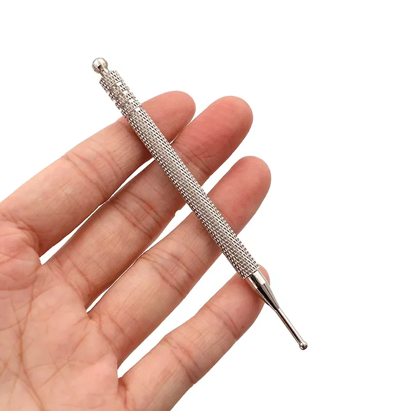 

11/13cm Acupuncture Point Probe Auricular Point Pen Beauty Ear Reflex Zone Massage Needle Stainless Steel Metal 11cm