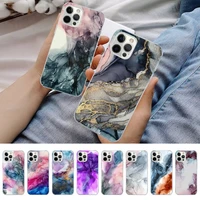 lvtlv watercolor painted marble pattern phone case for iphone 11 12 13 mini pro max 8 7 6 6s plus x 5 s se 2020 xr xs 10 case