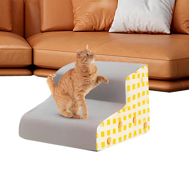 

Pet Dog Ladder Pet Dog Steps Dog Stairs Dog Ramp For High Bed Anti-Slip Pet Ladders Foam Dog Stairs For Kittens Small Medium