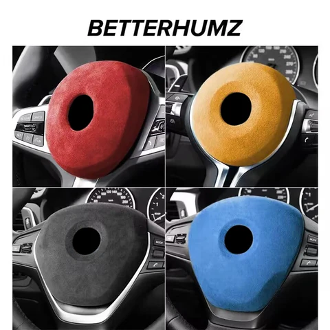 Для BMW F20 F30 G20 G30 F31 F32 F36 F40 F34 F48 Сделано из алькантары, обертка, накладка на руль, аксессуары для тюнинга салона автомобиля