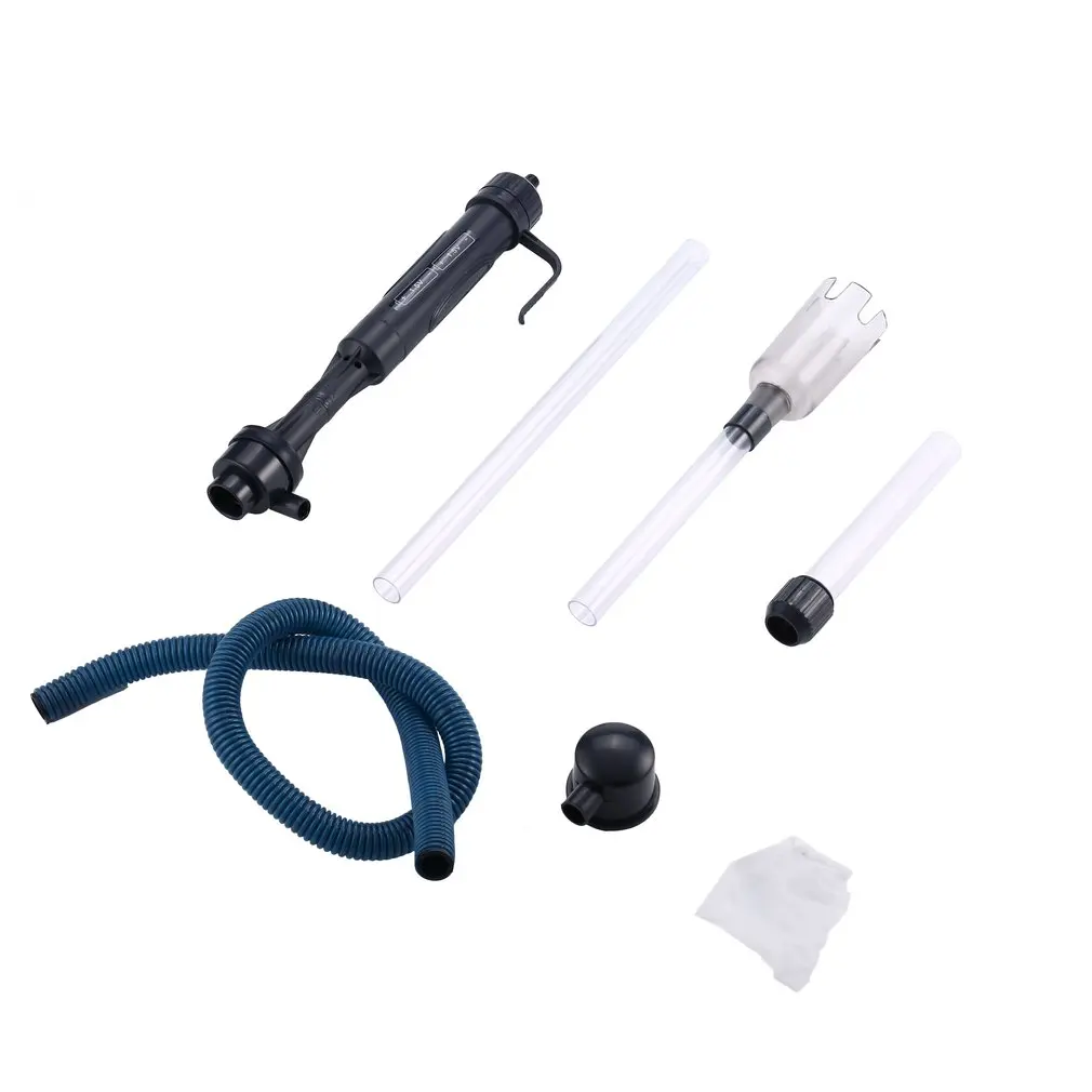 

Fish Tank Gravel Vacuum Cleaner Electric Aquarium Gravel Cleaning Battery Operated Siphon Pump Water Changer Cleaner