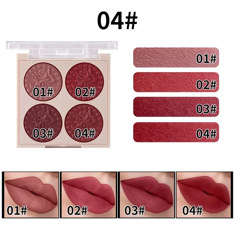 Матовая помада для 6 цветов