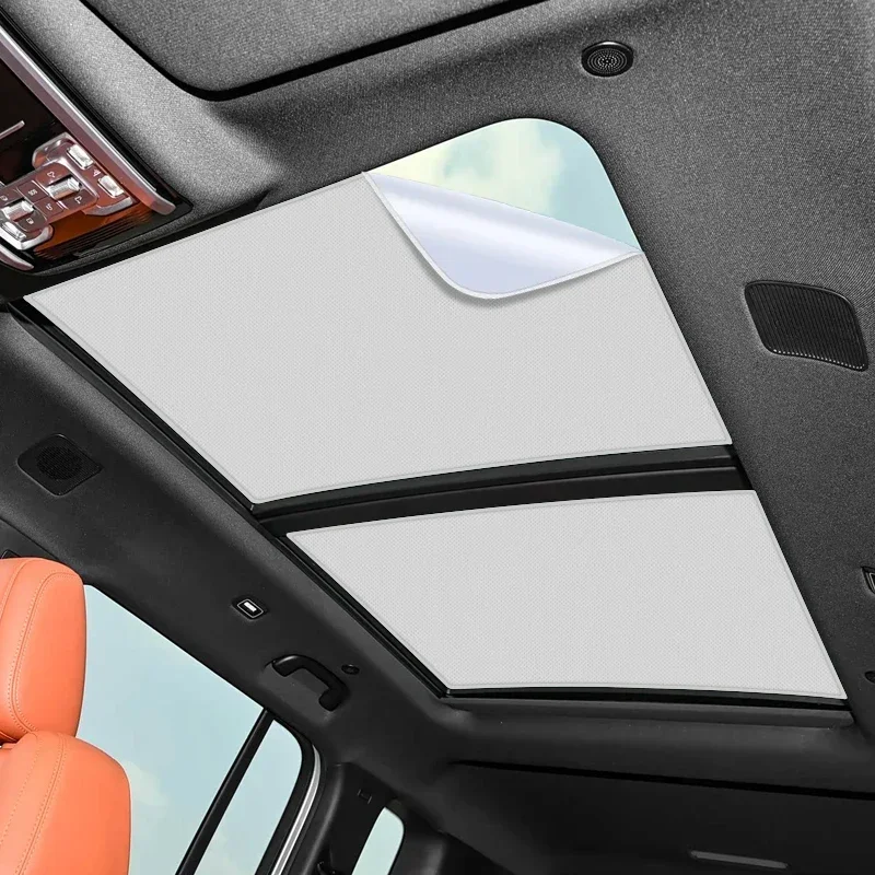 Автомобильный замшевый тканевый анти-УФ-защитный коврик для BYD Formula Leopard TAI 7 2026 с электростатической адсорбцией, солнцезащитный экран для люка, теплоизоляция для верхнего окна (art.: 3920db71d84d2) - 3920db71d84d2