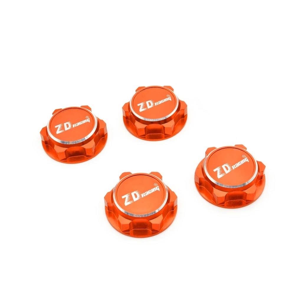

ZD Racing Metal Aluminium 17mm Wheel Hub Hex Tire Nuts 8556 for 1/7 1/8 EX-07 DBX-07 EX07 DBX07 RC Model Car Wheel Cover