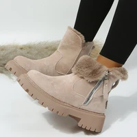 snow boots women winter 2021 new plus velvet woman shoes warm boots thick cotton shoes furry black women boots botas de mujer