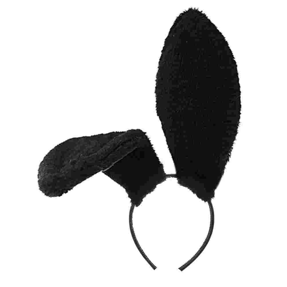 

Adult Halloween Costume Bunny Ear Headband Performance Show Headdress Modeling Hairband Rabbit Party Hoops Cosplay Women's
