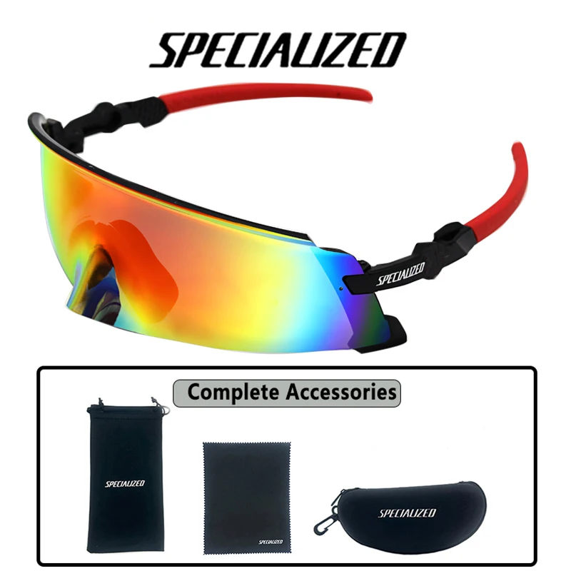 

Men Women 2023 Polarized 1 Lens UV400 Cycling Glasses Road Bike Sunglasses Running Riding Fishing Goggles Sport Bicycle Eyewear