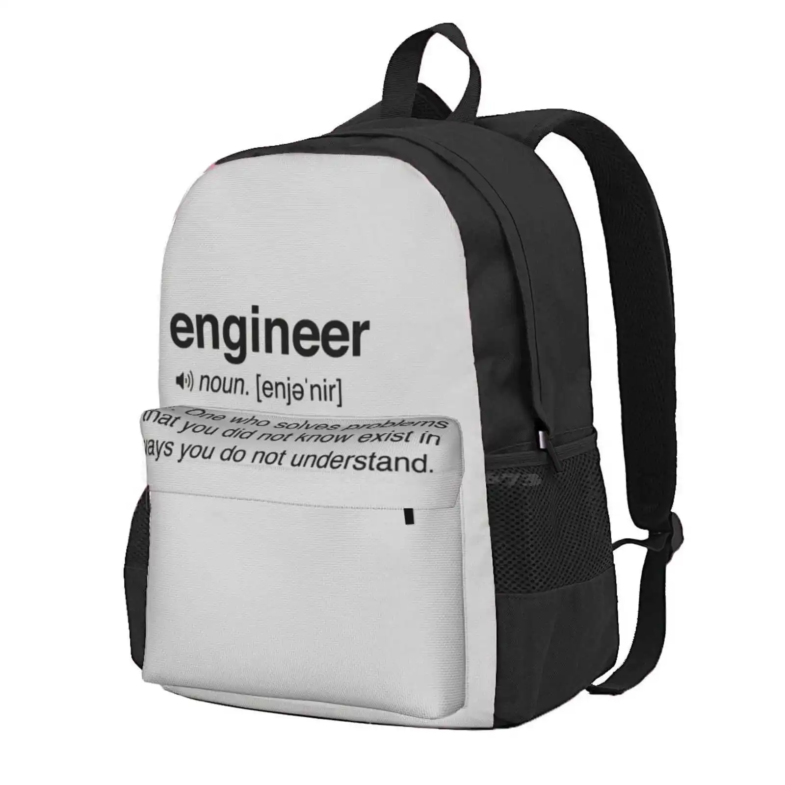 Забавная конструкция инженера горячая распродажа школьный рюкзак модные сумки