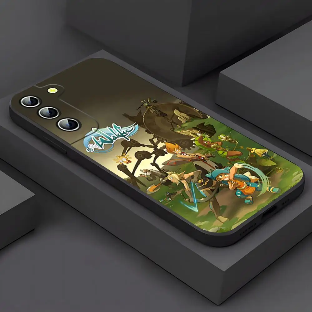 Чехол для игрового телефона W-wakfu Samsung S24 Ultra S22 S23 S20 Fe S21 Plus Galaxy A54 A34 A16 A53 A14 задняя