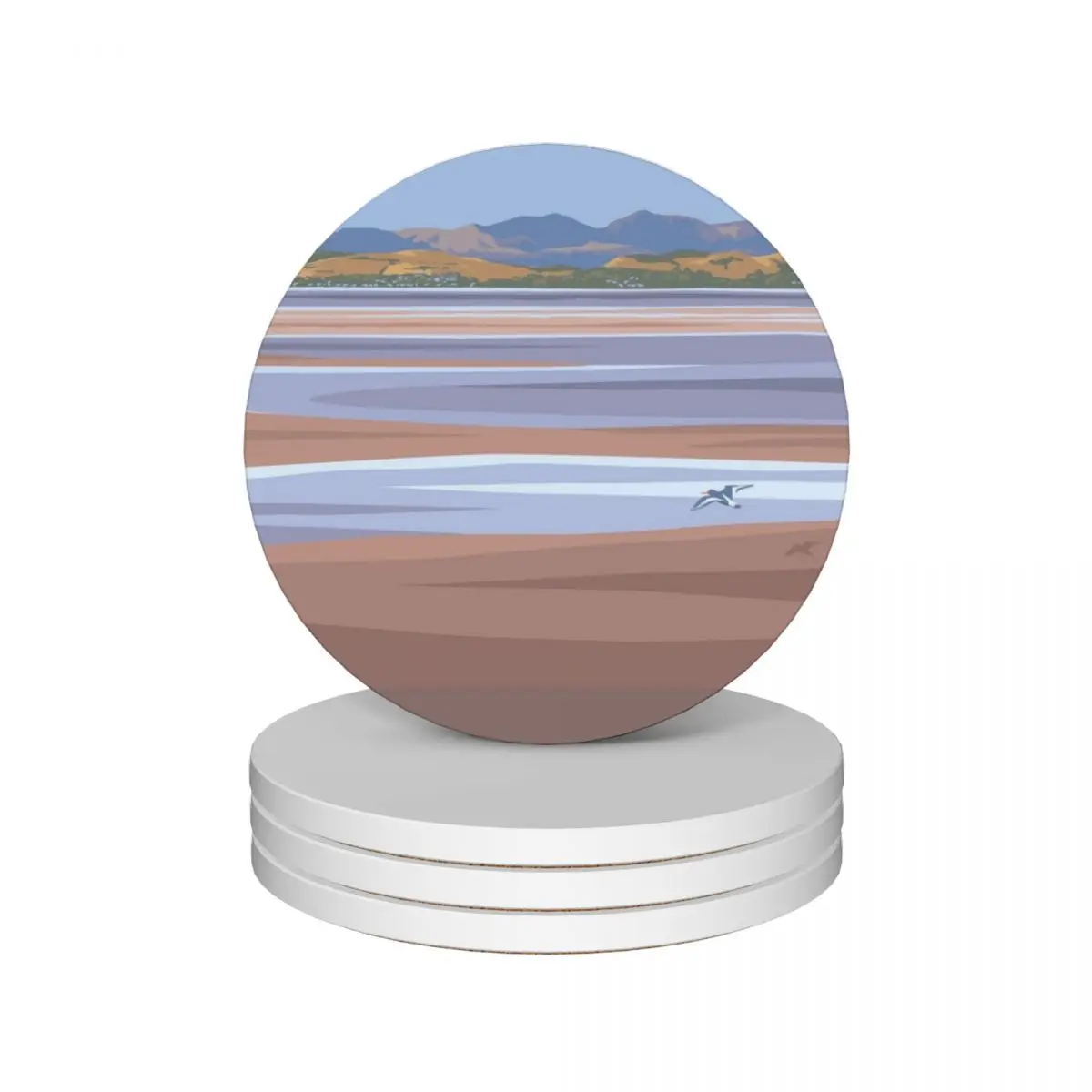 Керамические подставки Morecambe Bay (набор из 4) чашка для чая милый набор подставок