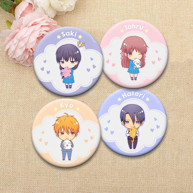 Броши Fruits Basket 32/44/58 мм