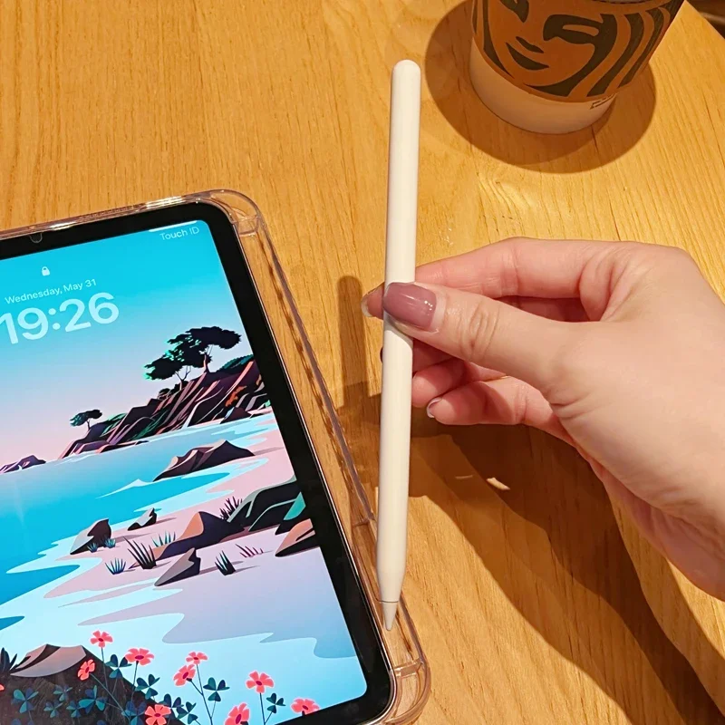 Фото Жесткая задняя крышка для ПК для Funda iPad Mini 6, чехол с держателем для ручки для iPad Mini 6-го поколения, 2021, 8,3 дюйма, прозрачный чехол Mini 6 №5