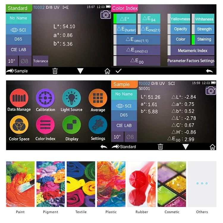 MesuLab ME-YS3020 портативный цифровой фотоэлектрический цветной спектрометр