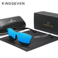 genuine kingseven new brand design mens glasses polarized sunglasses women integrated lens fashion eyewear oculos de sol