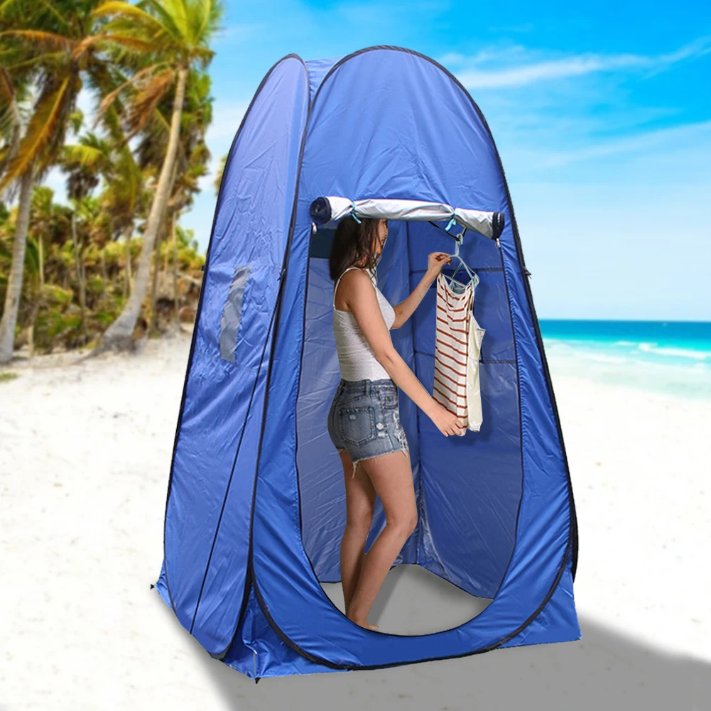 

Privacy Tent Camping Shower Outdoor Awnings Portable Pop Up Camping Tents Changing Room For Camping Accessories Hiking Travel