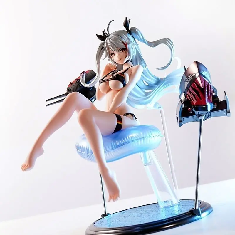 

21cm Azur Lane Figure Prinz Eugen Action Figures Dream Tech PVC Anime Collectible Model Doll Toys Girls' Ornaments Gifts