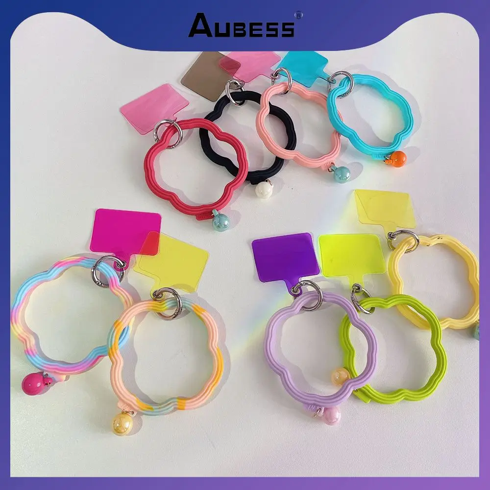 

Silicone Phone Lanyard Nti-loss Cell Phone Hanging Cord Strap Anti-fall Non-deformation Phone Cord Strap Carabiner 9cm Durable