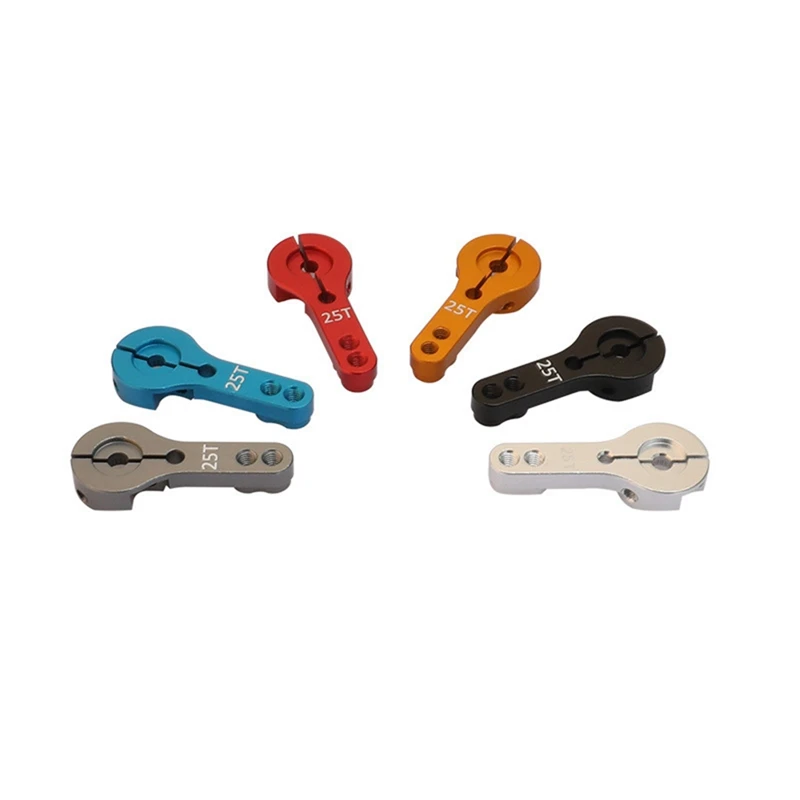 

Сервопривод, металлический поворотный рычаг 25T, металлический качающийся рычаг, Модернизированная версия, двойное отверстие с замком, прочный и простой в использовании, 10X18X10 см