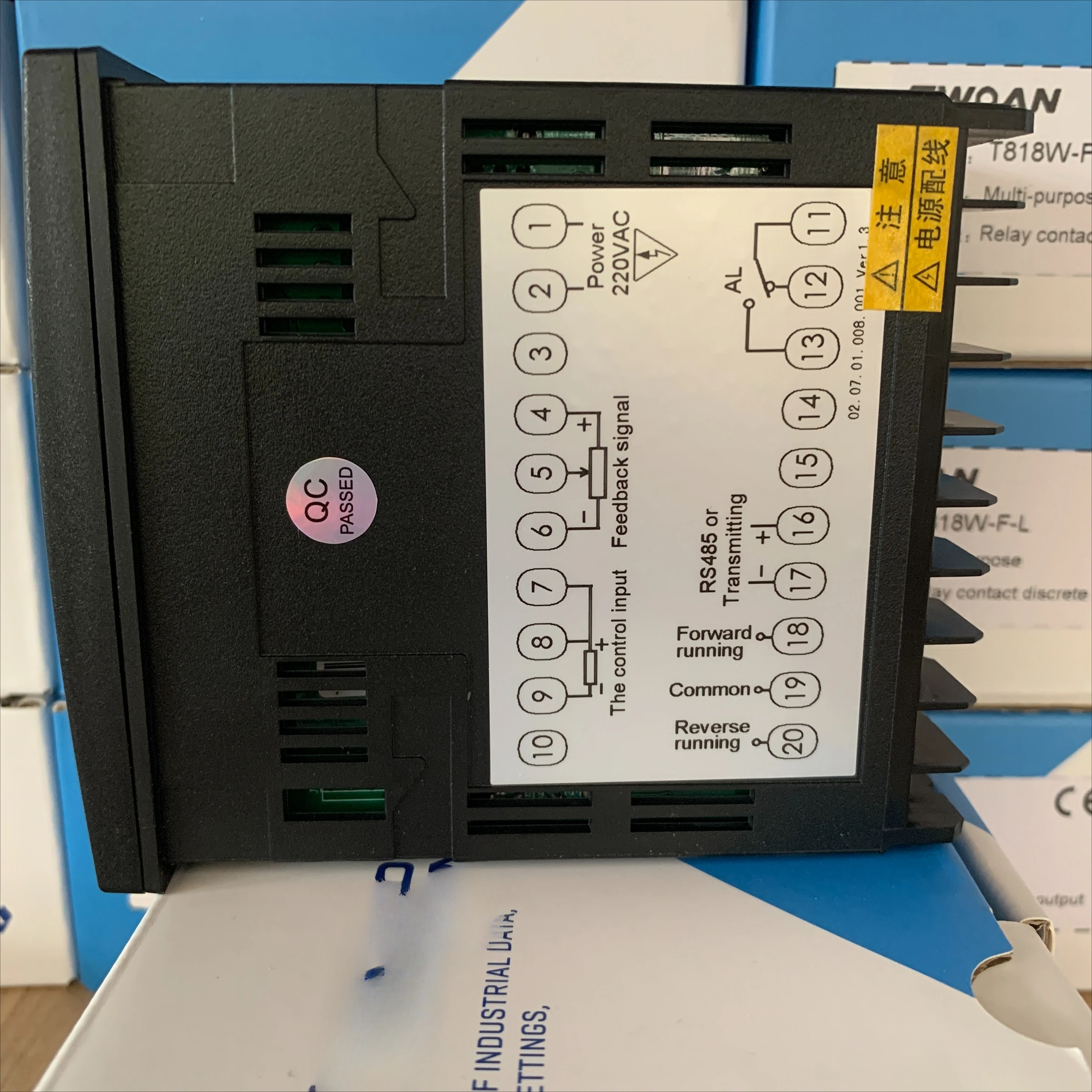 T818W-F-L Измеритель контроля температуры T818W-F-X в печи T818