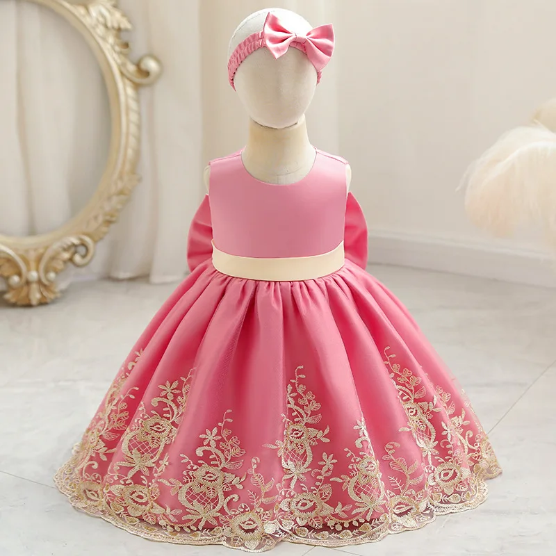 

Children New Dress Girls Dress Flower Girl Princess Children Wedding Girls Gift Party Dress Girls Nice Dress