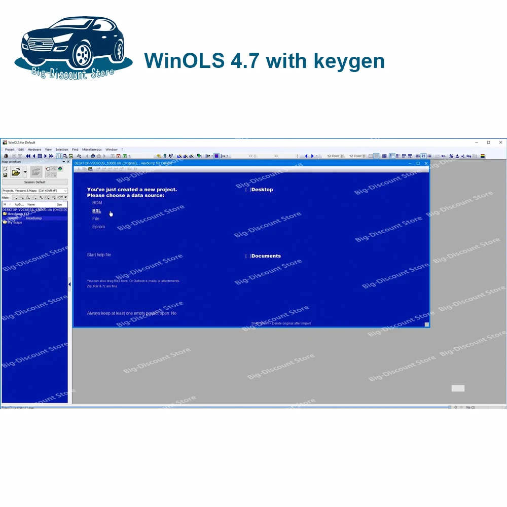 2024 ГОРЯЧИЕ продажи WinOLS 4 70 Plugins + 2021 Damos ECM TITANIUM сервисный инструмент immo v1.2 All Data Winols