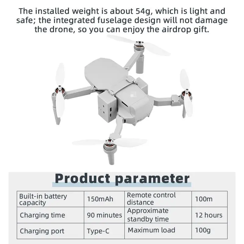 Система Thrower Airdrop для DJI Mini 2/Mini SE/Mavic Drone