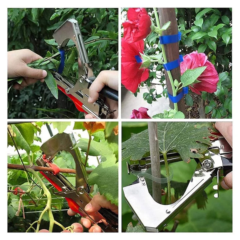 20 шт., инструмент для обвязки растений, инструмент для обвязки сада, машина для обвязки виноградных растений