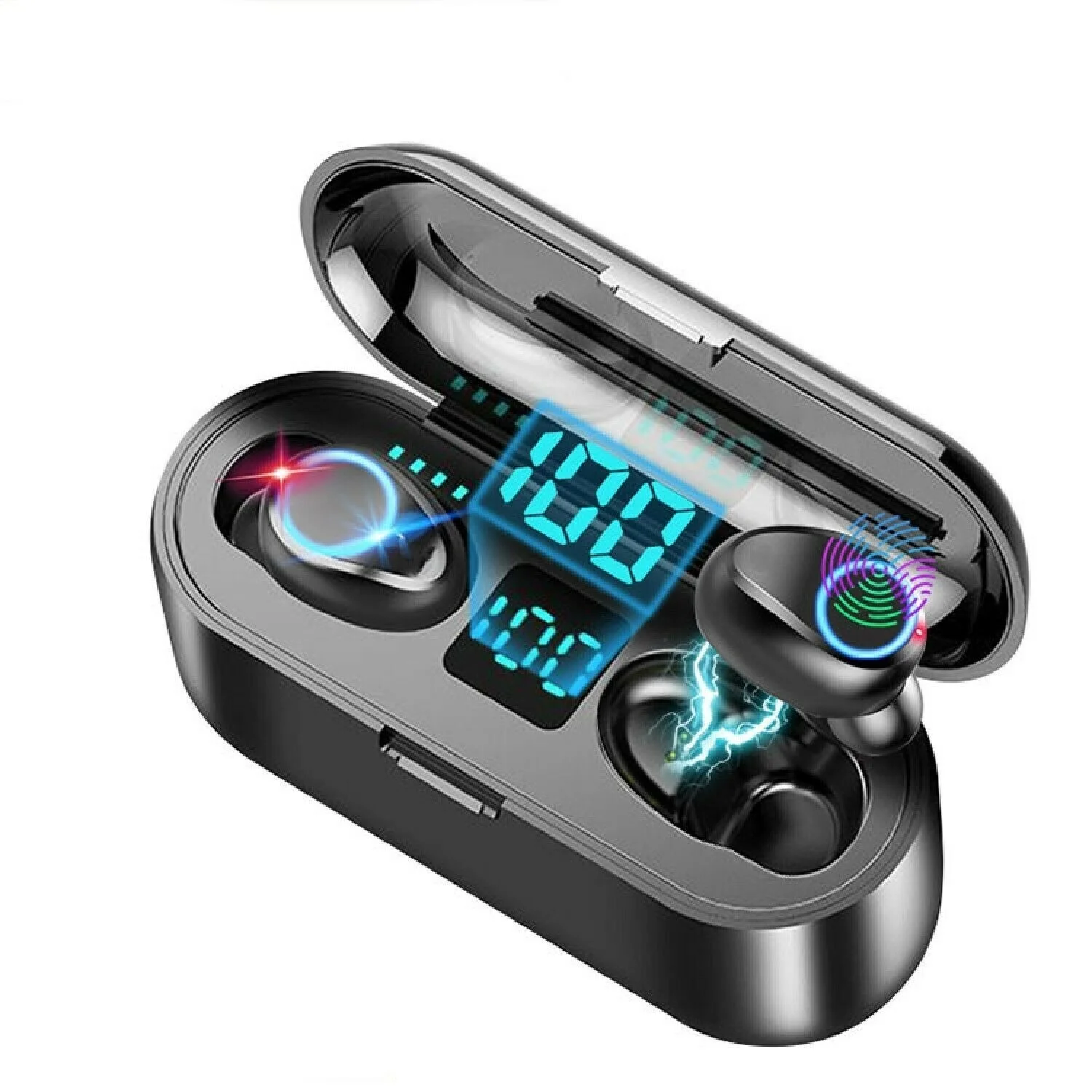 

Bluetooth 5.0 Headphones TWS Wireless Earphones Mini Earbuds IPX6 Stereo Headset