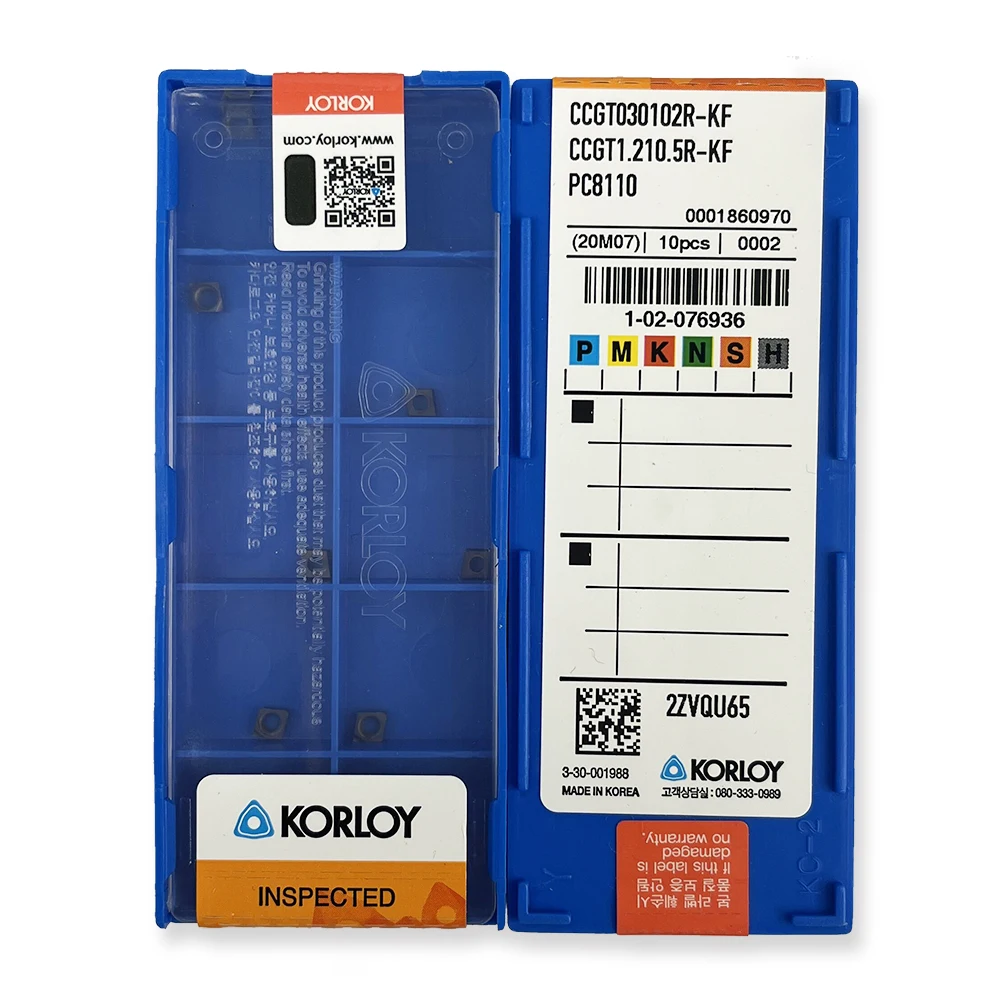 HUAZHICHUN 10pcs CCGT030102R-KF
