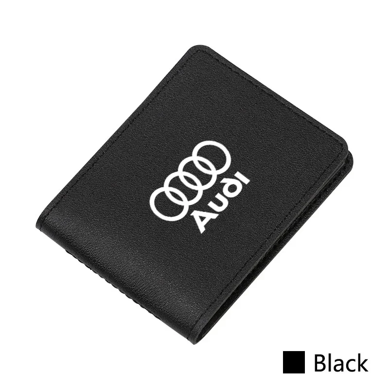 

Фрикционная сумка для автомобильных документов, чехол для кредитных карт для Audi A1, A2, A3, A4, A5, A6, A7, A8, Q1, Q2, Q3, Q4, Q5, Q6, Q7, Q8, TT, Quattro, S5, S6