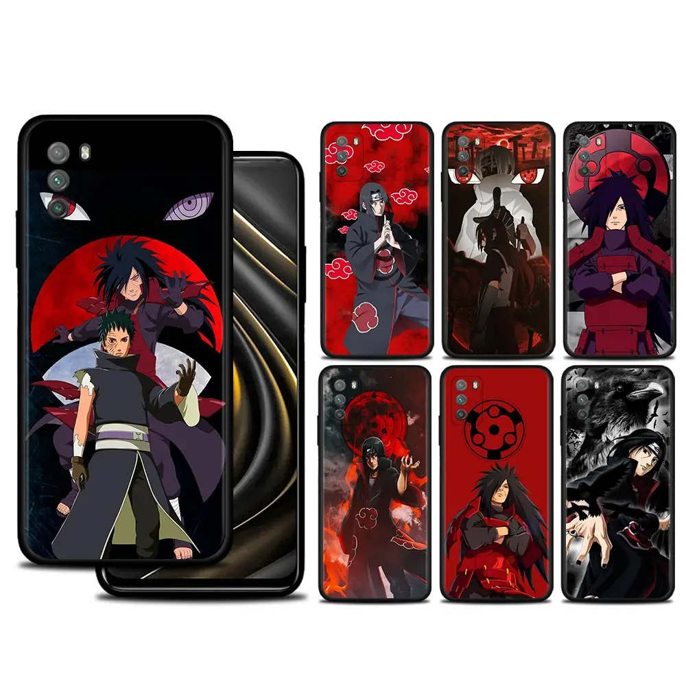 

Phone Case For Xiaomi Poco X4 X3 NFC M3 M4 Pro Cover For Mi 12 10T Pro 10T 11 Lite 11T 12X Funda Naruto Kakashi Anime