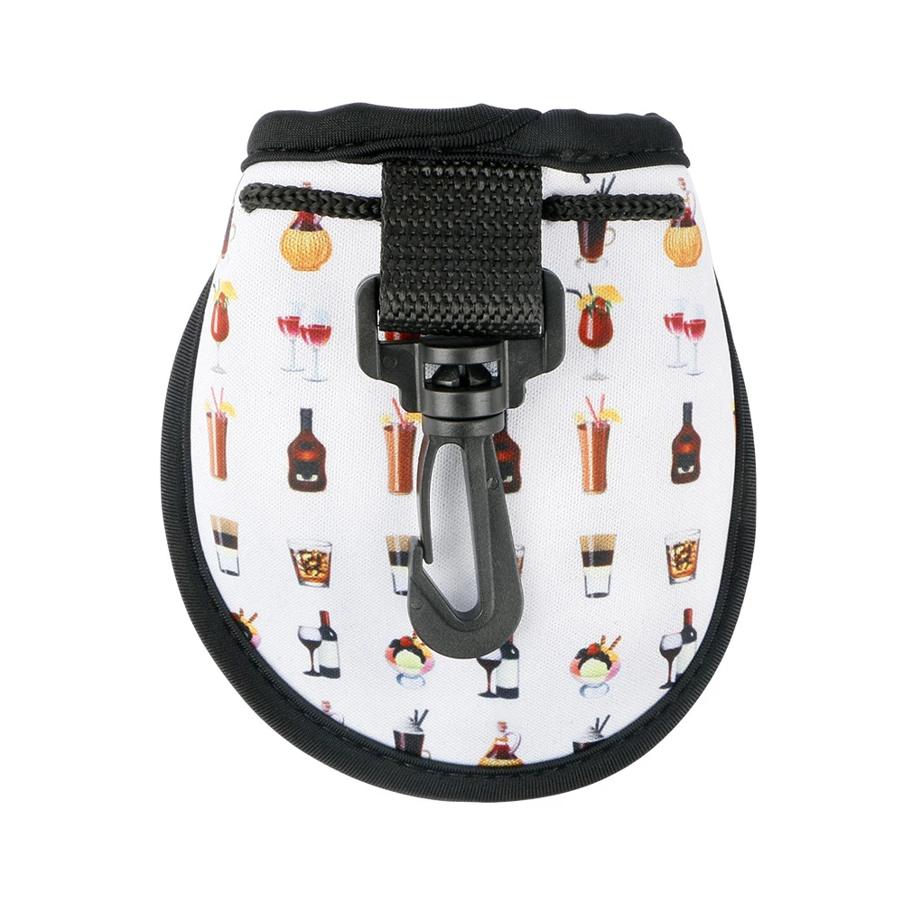 New Golf Waistpack Small Ball Bag Storage Bag Portable Ball Loading Waistpack can hold 2 balls