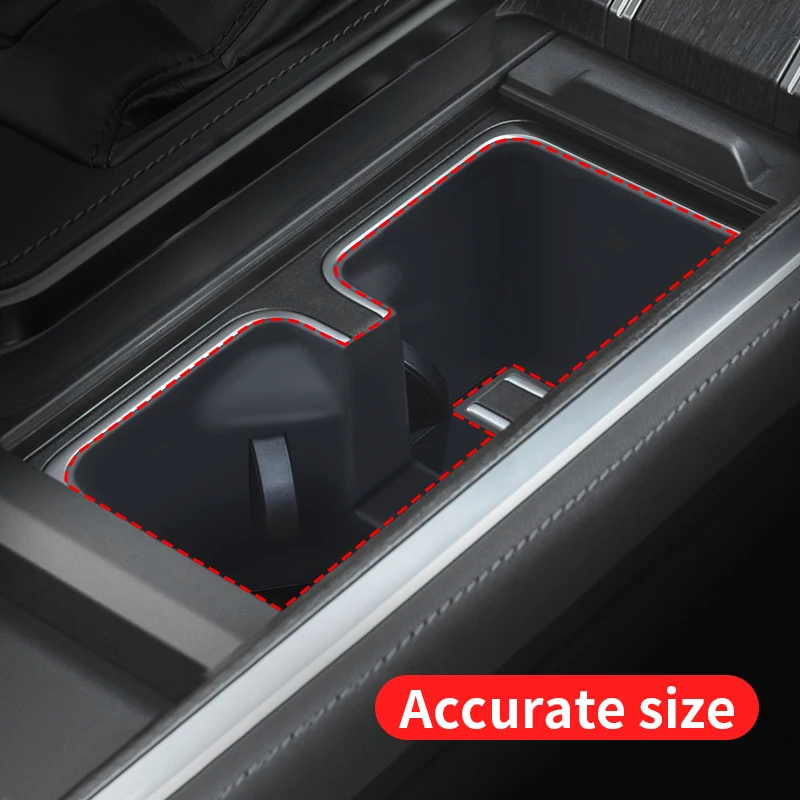 Для 2024 Лексус GX550 Центральная консоль Чашка воды силиконовая накладка Мягкий