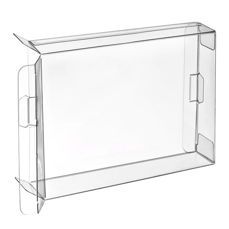 

200PCS Clear Box Protector Case for NES Games Cartridge