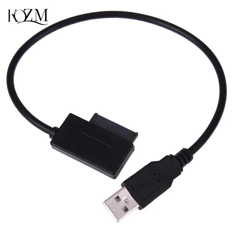 Usb к 7 + 6 13pin Slim Sata/ide Cd Dvd Rom Оптический привод кабель адаптер |