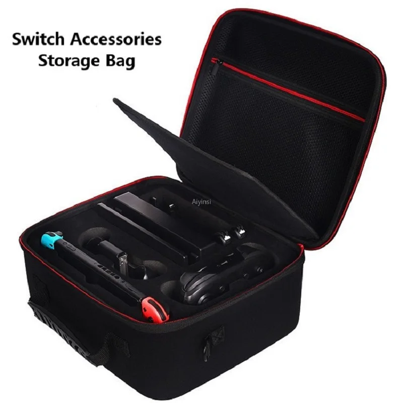 

Сумка для Nintendo Switch, портативная Защитная Жесткая Сумка для путешествий, чехол для Nintendo switch, аксессуары для большого хранения EVA Water