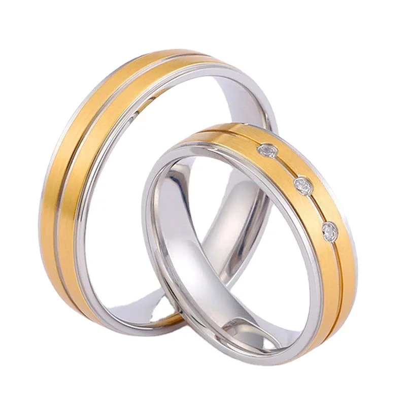 

Wedding Bands The Perfect Gift for Him High-Quality Men's Stainless Steel Ring
