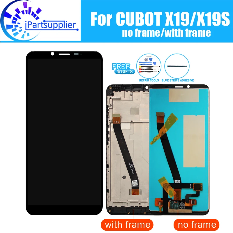 CUBOT X19 ЖК-дисплей + кодирующий преобразователь сенсорного экрана в сборе 100% Оригинальный Новый ЖК-дисплей + сенсорный дигитайзер для CUBOT X19S + Инструменты CUBOT X19 ЖК-дисплей + кодирующий преобразователь сенсорного экрана в сборе 100% Оригинальный Новый ЖК-дисплей + сенсорный дигитайзер для CUBOT X19S + Инструменты