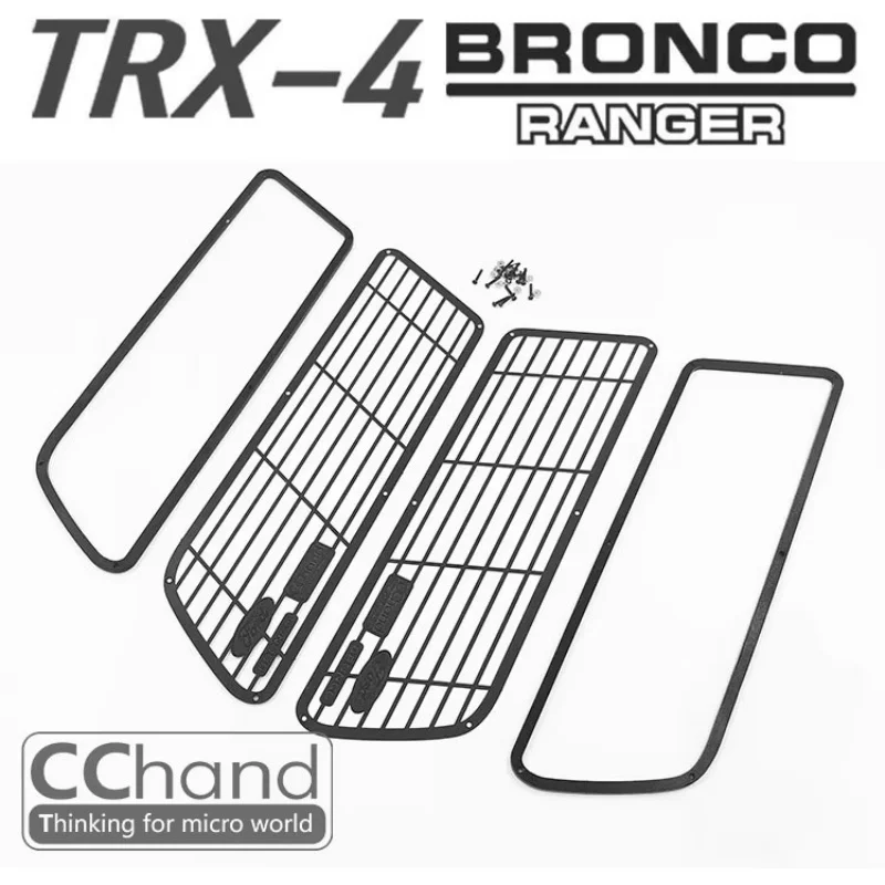 CChand металлическая защитная сетка для бокового окна 1/10 TRAXXAS TRX-4 D110 Defender TACTICAL UNIT CRAWLER