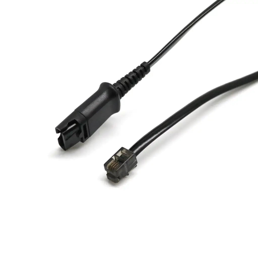Новый кабель для быстрого отключения гарнитуры QD порта RJ9 RJ10 RJ11 или