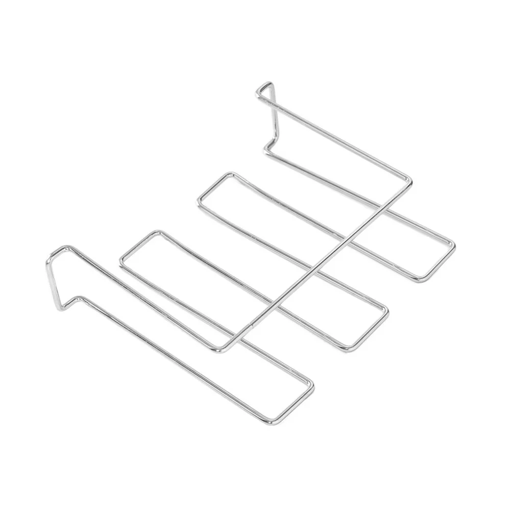 

Hanging Rack Kitchen Home Wine Glass Holder Iron Wire Solid Simple Bar Three Rows European Punch Free Tool Storage Rust Proof